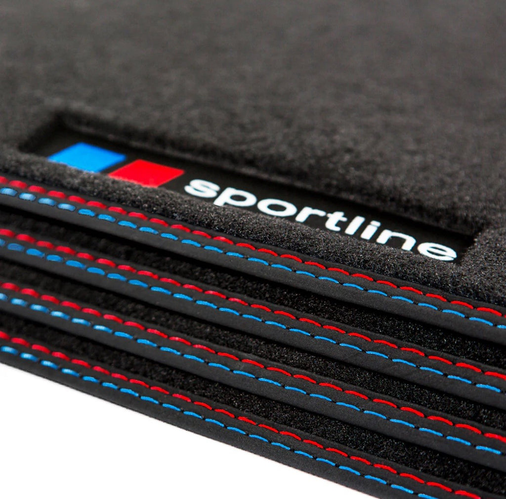 BMW 5-Series Gran Turismo RWD Velour Floor Mats 2010-2017 – F07 – Sportline