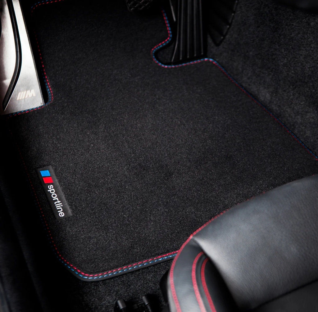 For BMW 5-Series Velour Floor Mats xDrive 2011-2016 – F10, F11 – Sportline