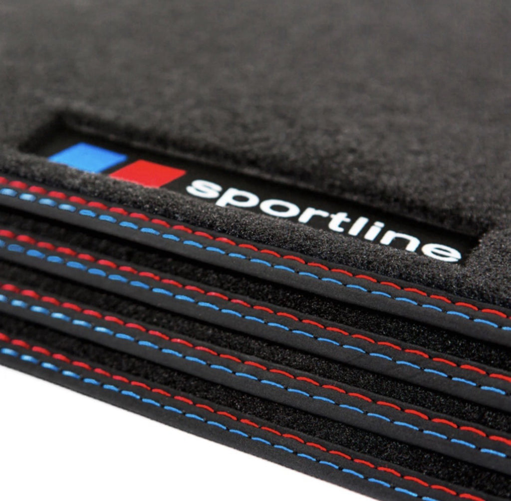BMW 5-Series Velour Floor Mats xDrive 2004-2010 – E60, E61 – Sportline