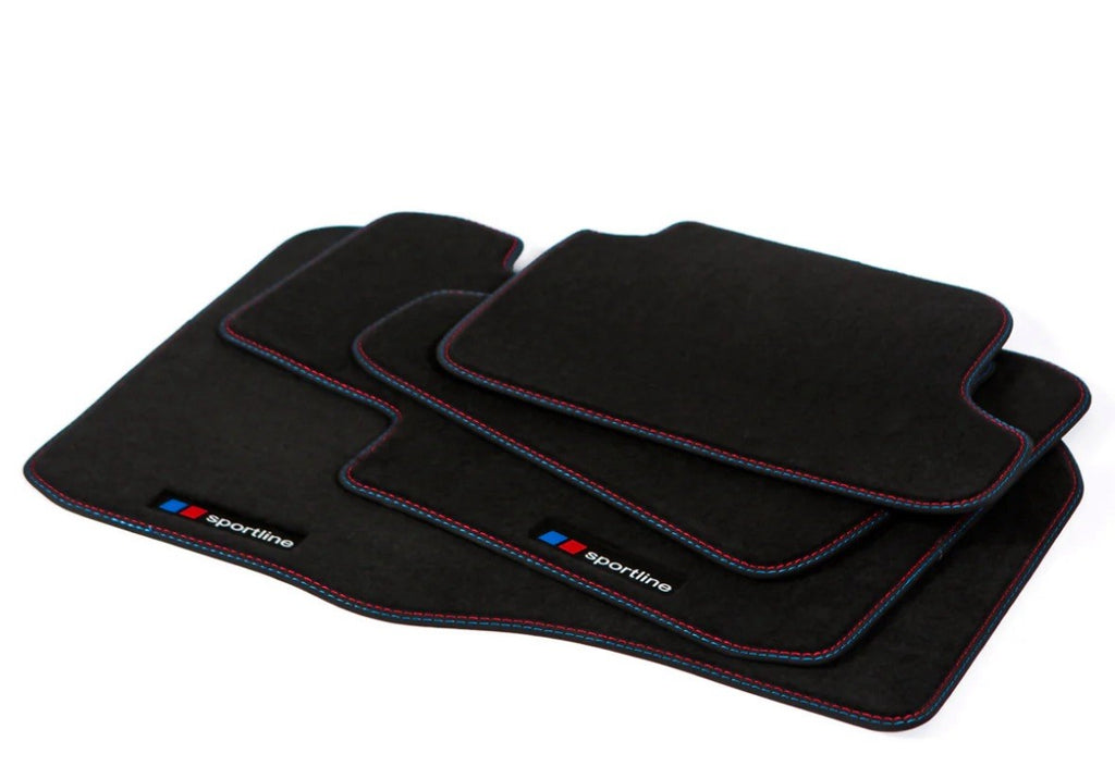 BMW 5-Series Gran Turismo RWD Velour Floor Mats 2010-2017 – F07 – Sportline