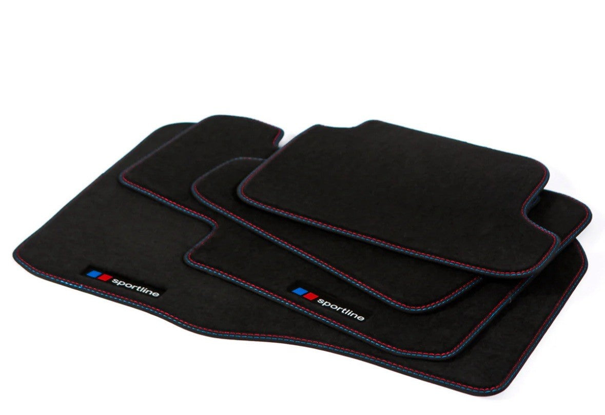 BMW 5-Series Gran Turismo RWD Velour Floor Mats 2010-2017 – F07 – Sportline