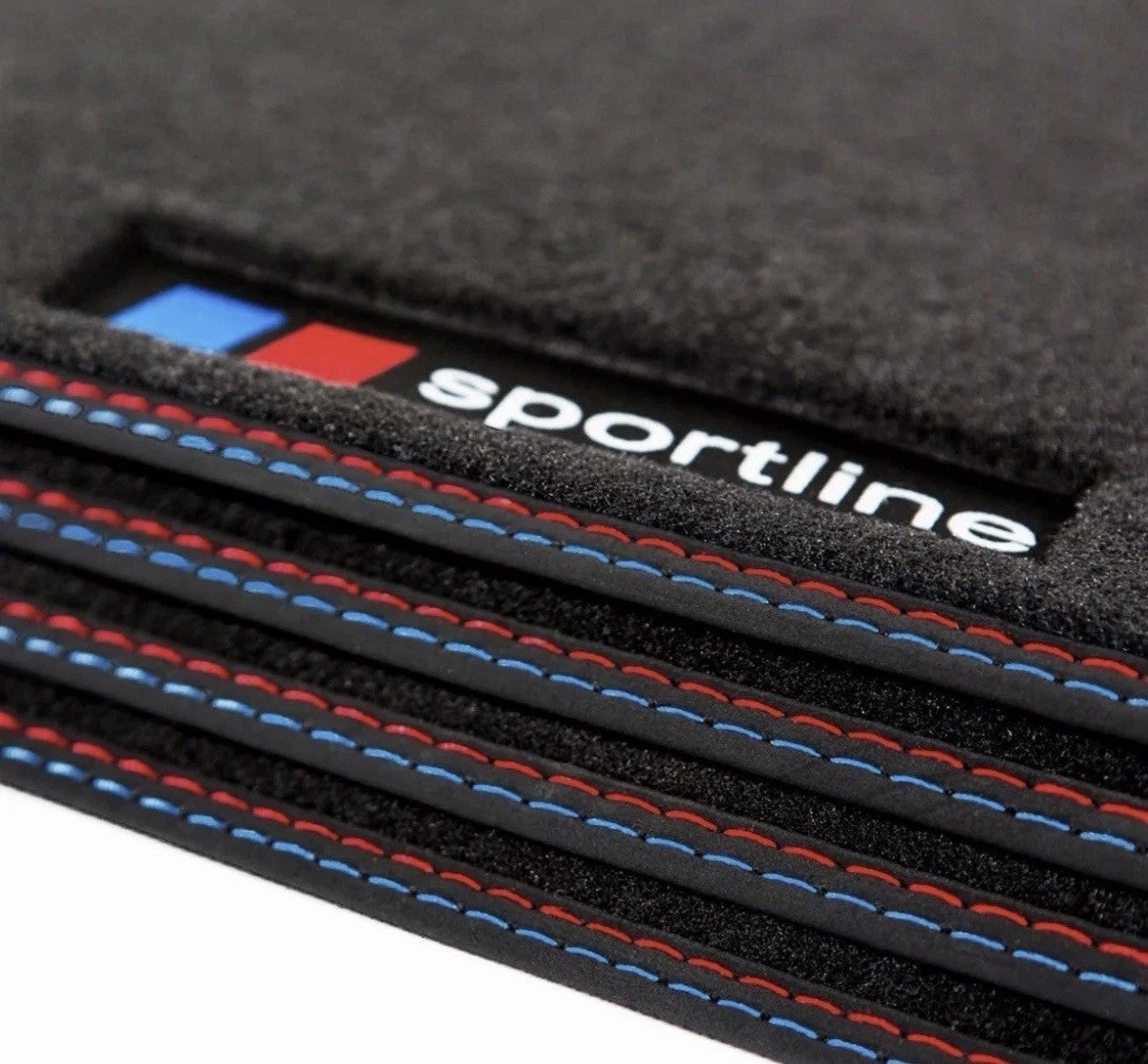 For BMW 1-Series Coupe E82Floor Mats- Sportline (U.S. Models 2008-2013)