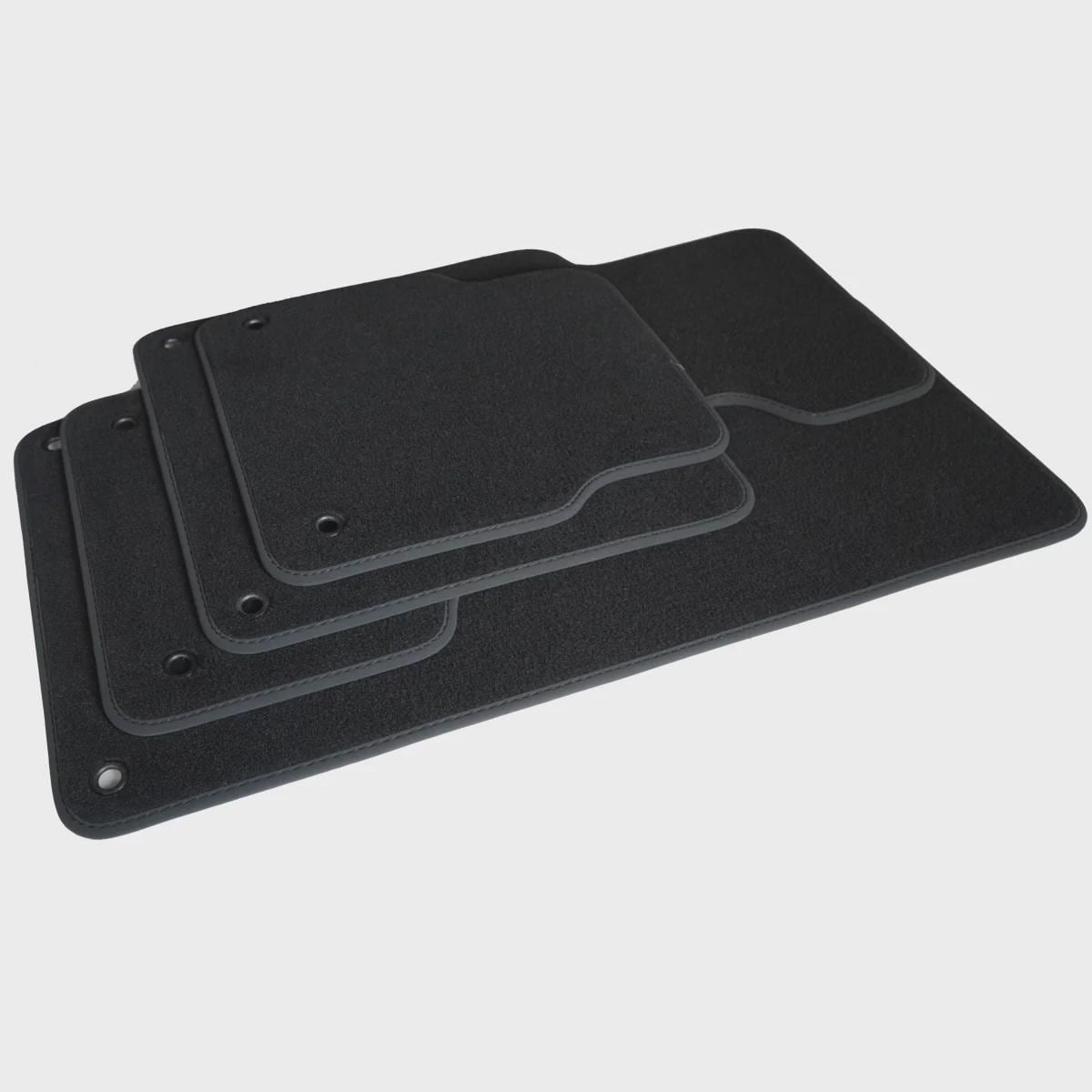 Dodge Avenger Sedan Velour Floor Mats 2008–2011 – Black