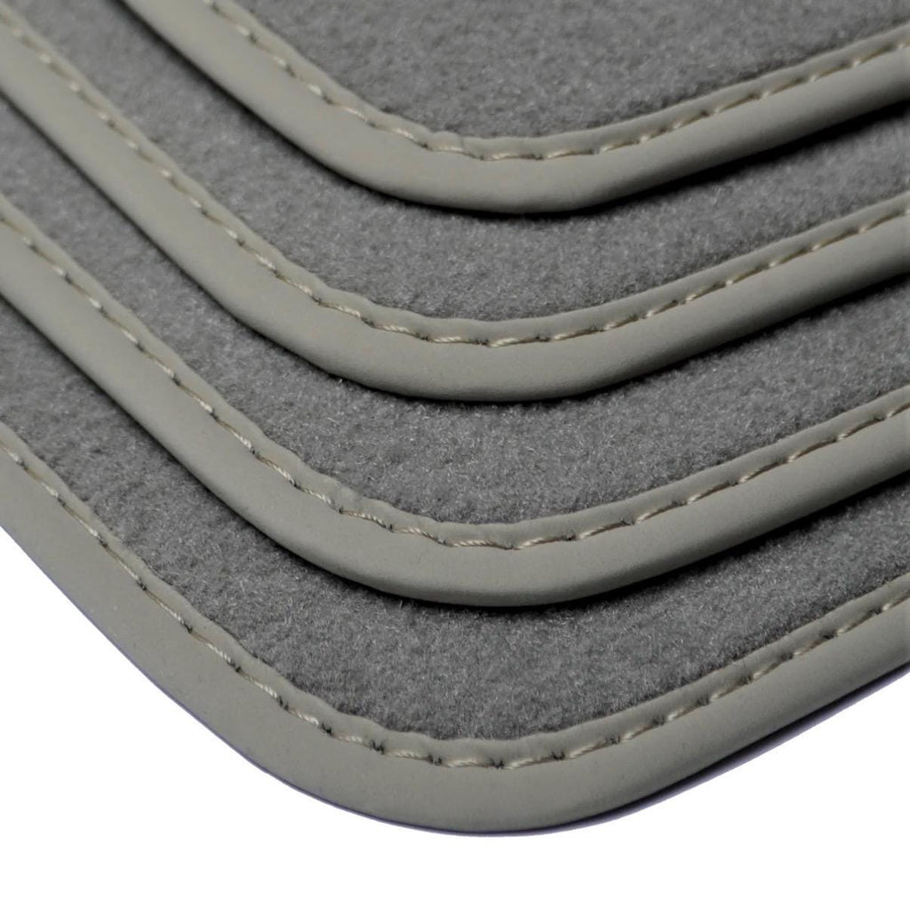 Mercedes C-Class Velour Floor Mats 2015-2021 – W205 & S205 – Light Gray