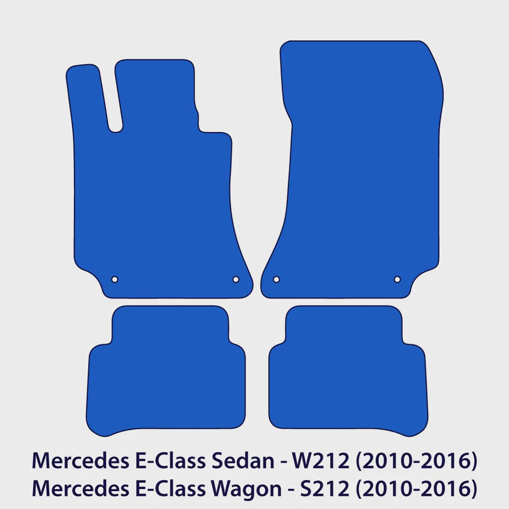 Mercedes E-Class Velour Floor Mats 2010-2016 – W212 & S212 – Beige