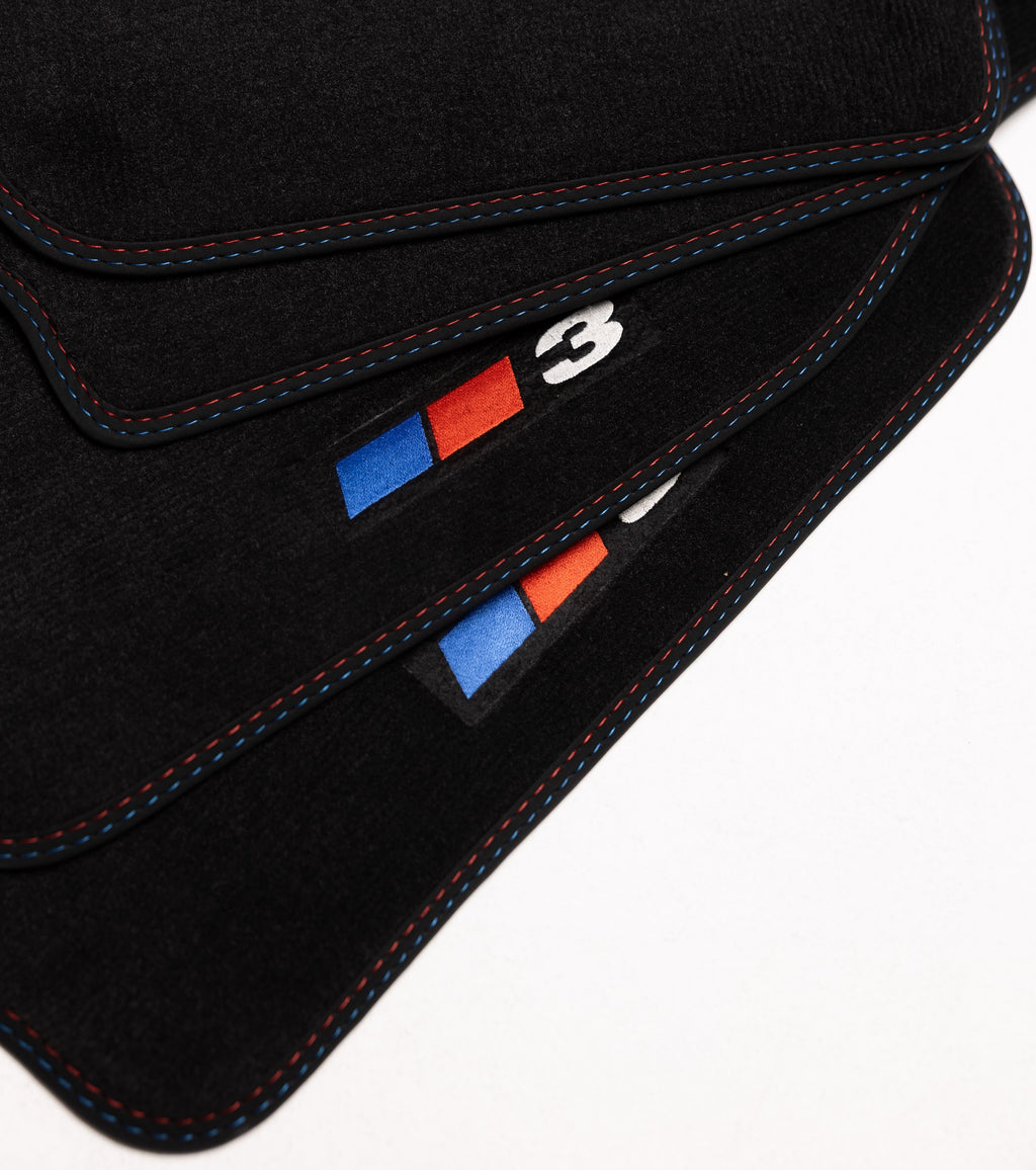 BMW 3-Series Coupé Floor Mats 2007-2013 – xDrive E92 – 3 Logo