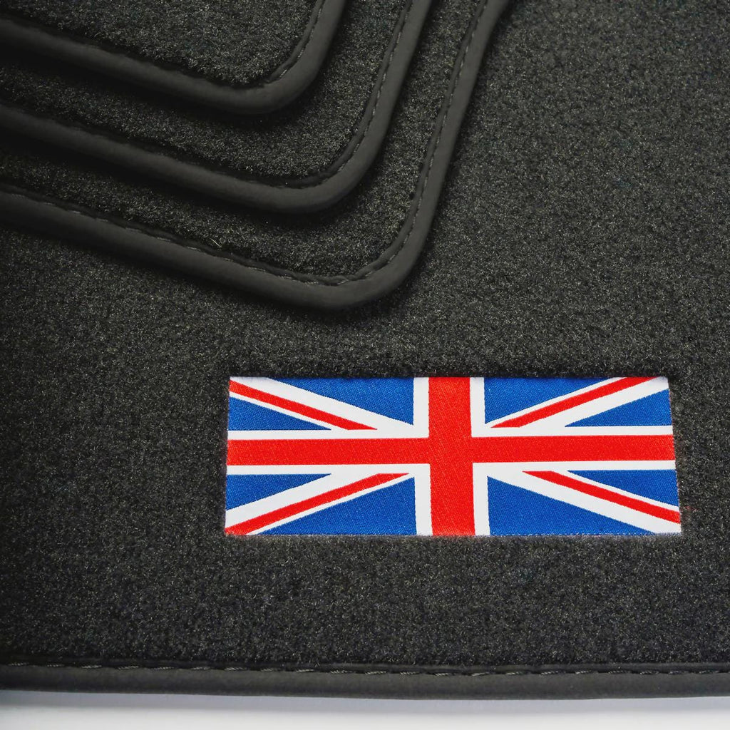 Mini Cooper One / Classic / Hardtop 2-Door Velour Floor Mats 2014-2024 – F56 – Flag Logo