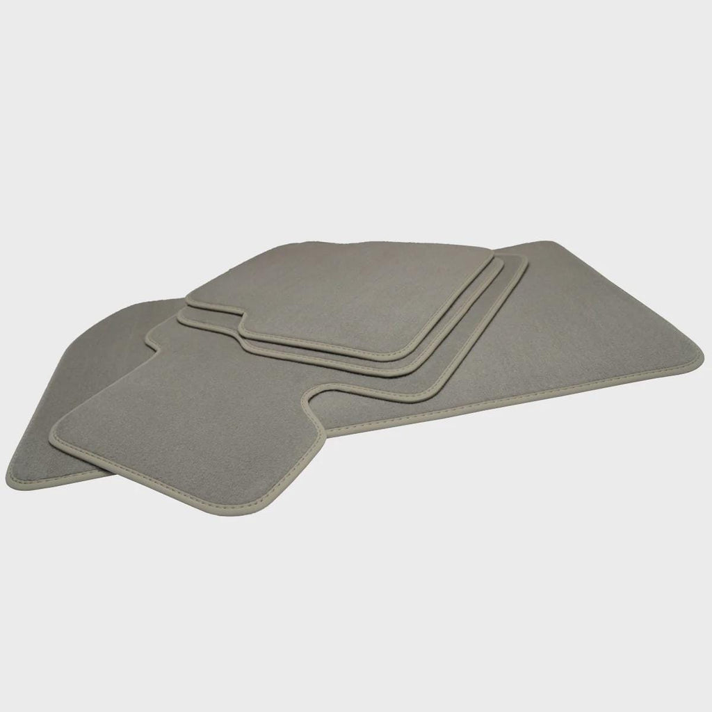 Mercedes E-Class Velour Floor Mats 2017-2023 – W213 & S213 – Light Gray