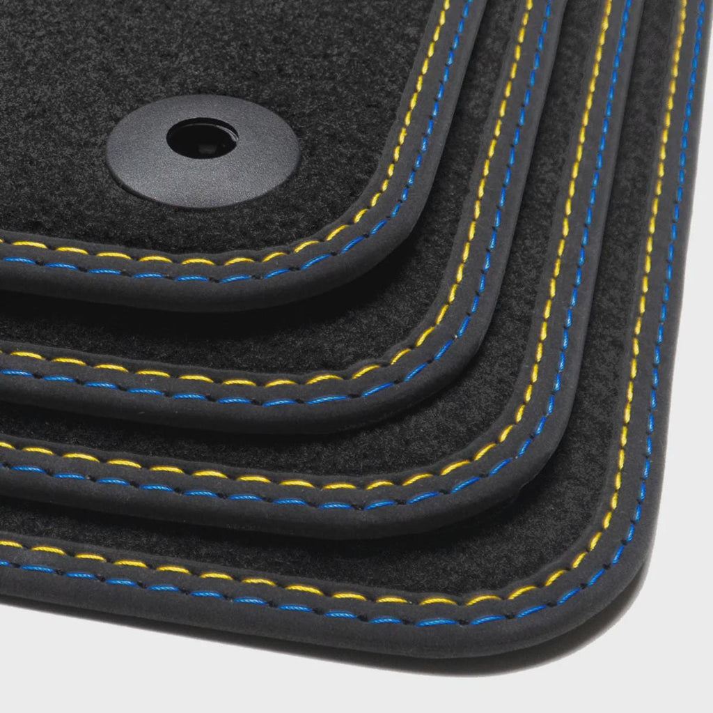 Volvo V40 Floor Mats - 2012-2021 - Sport Stitching