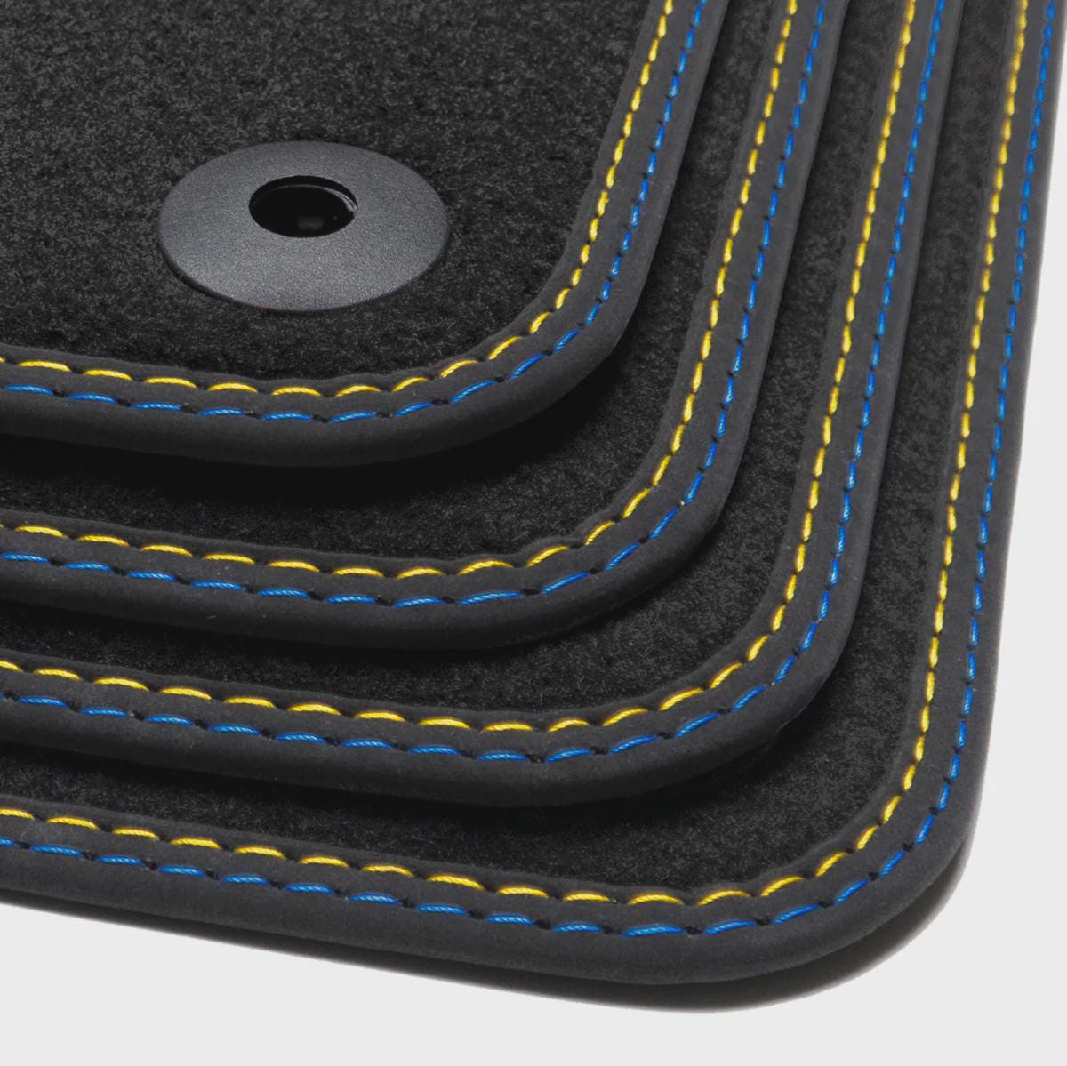 Volvo V40 Floor Mats - 2012-2021 - Sport Stitching