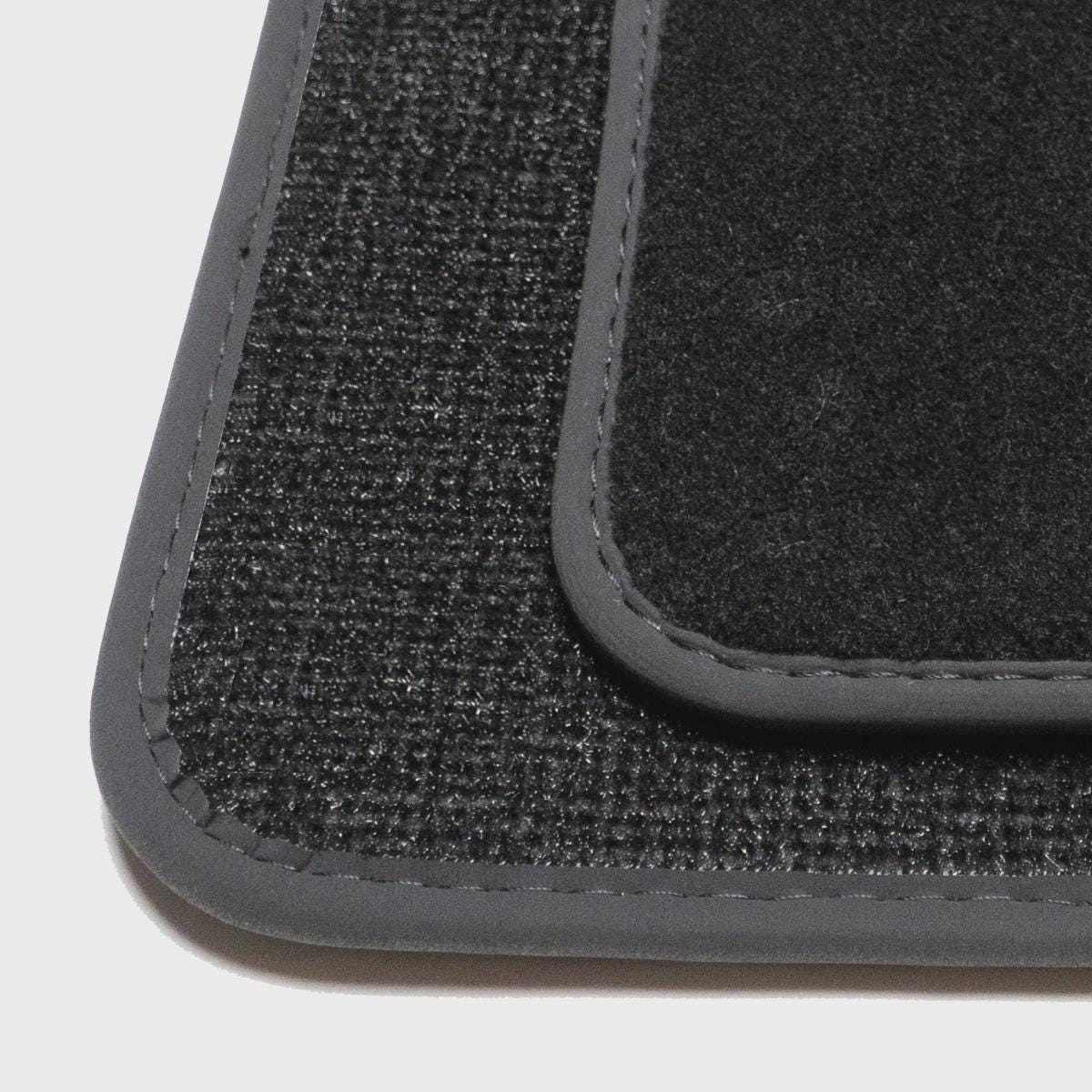 Land Rover Defender 90 Velour Floor Mats 2007-2019 – L316 – Black
