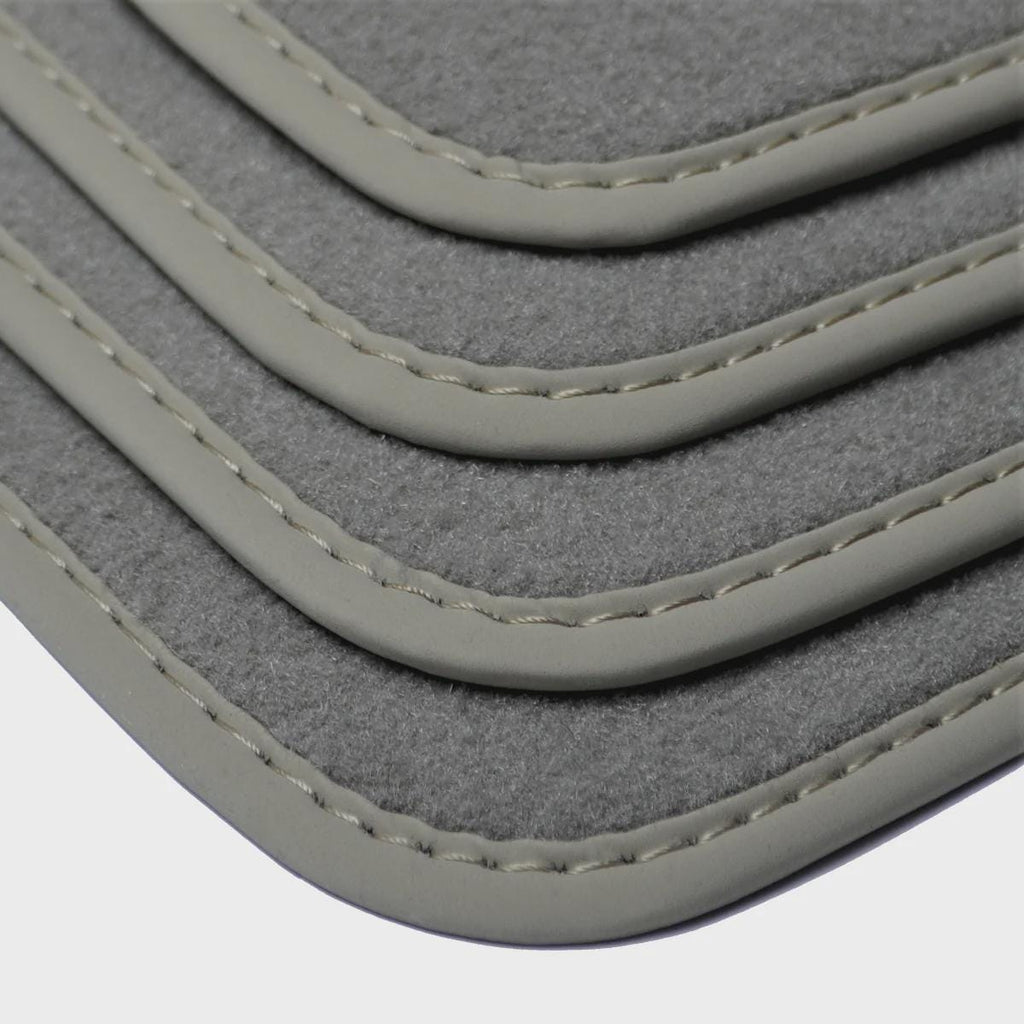 Mercedes E-Class Velour Floor Mats 2017-2023 – W213 & S213 – Light Gray