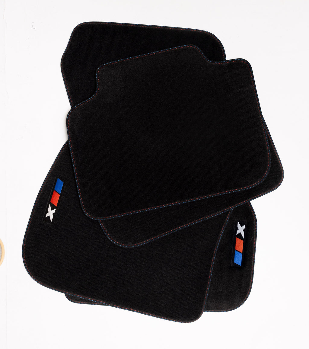 BMW X6 Velour Floor Mats 2015-2019 – F16 – X Logo