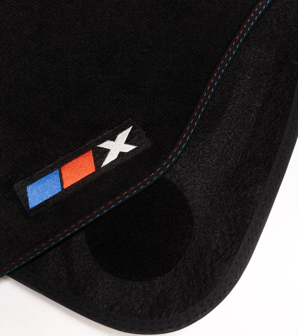 BMW X6 Velour Floor Mats 2015-2019 – F16 – X Logo