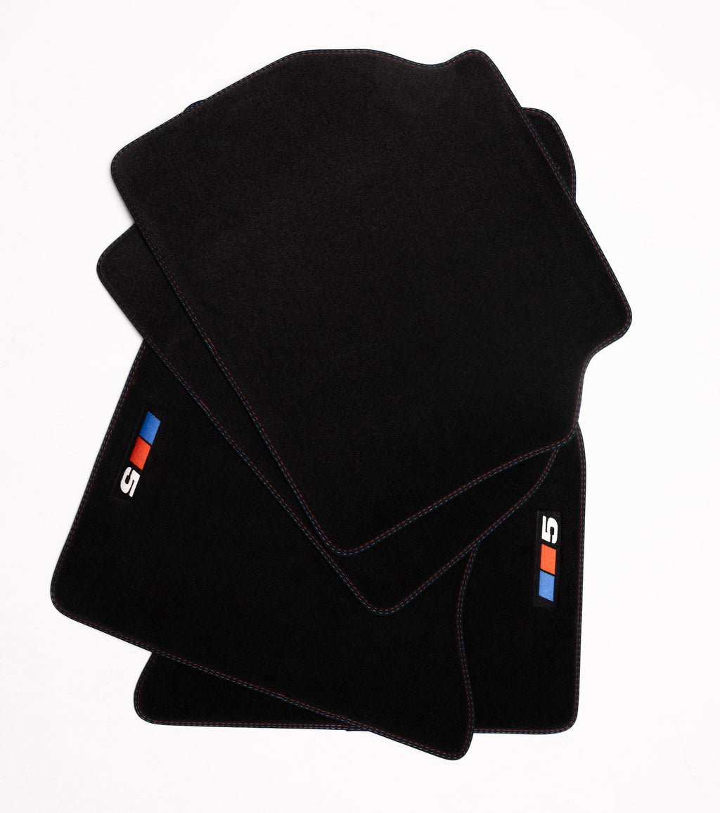 BMW 5-Series Velour Floor Mats xDrive 2004-2010 – E60, E61 – 5 Logo