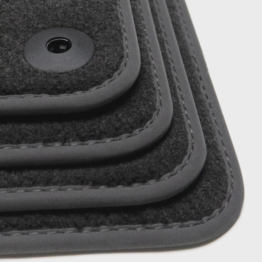 Jaguar XK Velour Floor Mats 2007-2015 – 2 Grommets – Black