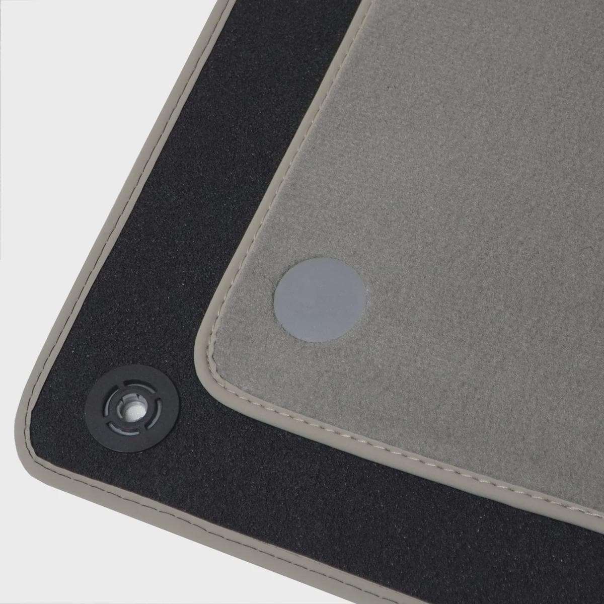 Mercedes C-Class Floor Mats 2016-2023 – Coupe C205 – Light Gray