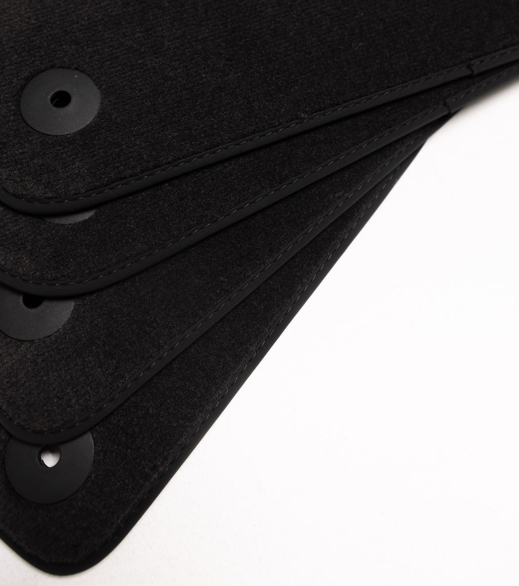 Audi A6 & S6 Velour Floor Mats 2005-2011 – C6 – Black