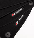 Audi A6 & S6 Velour Floor Mats 2005-2011 – C6 – Black Exclusive