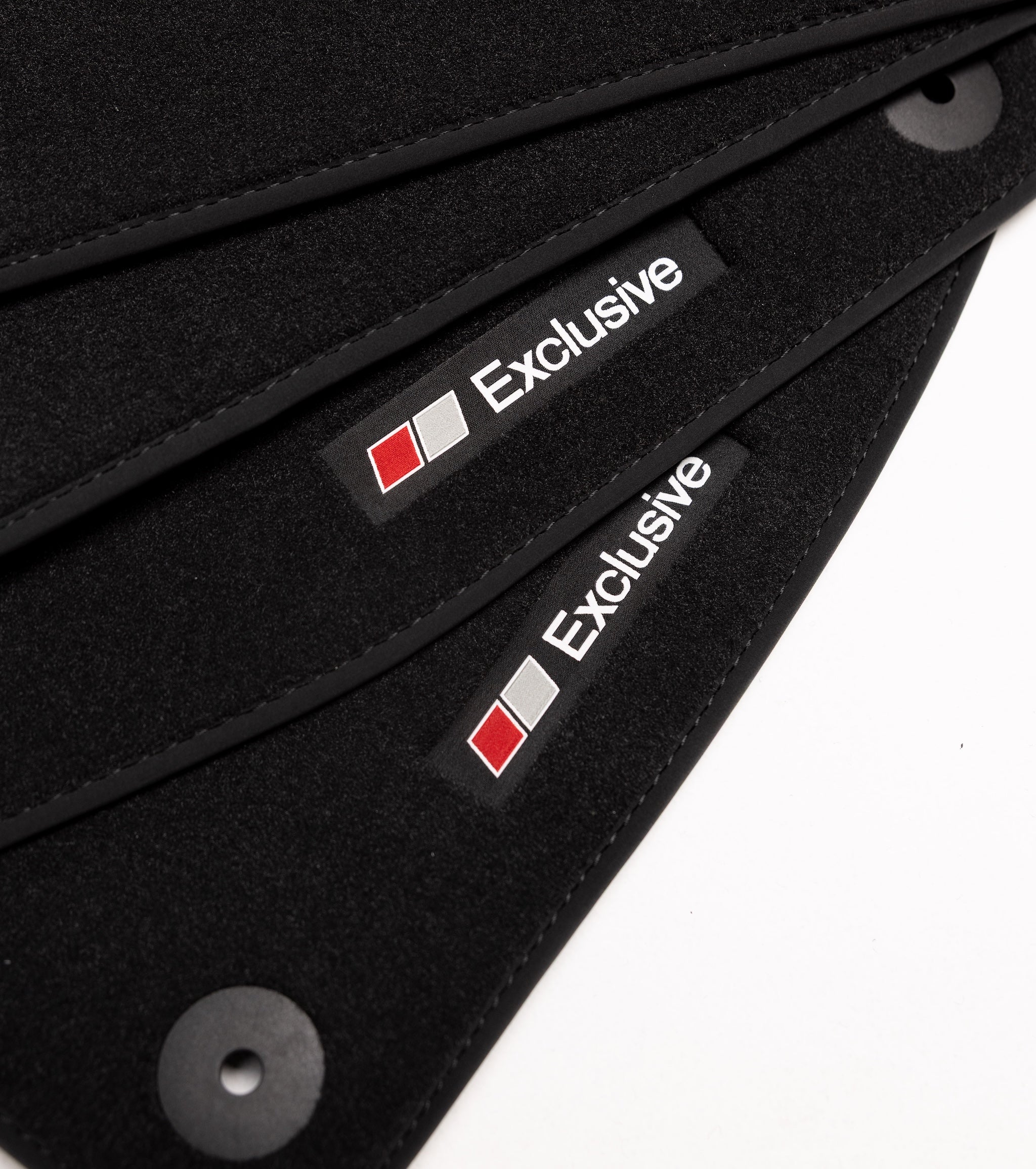 Audi A4 & S4 Velour Floor Mats 2009-2016 – B8 – Black Exclusive