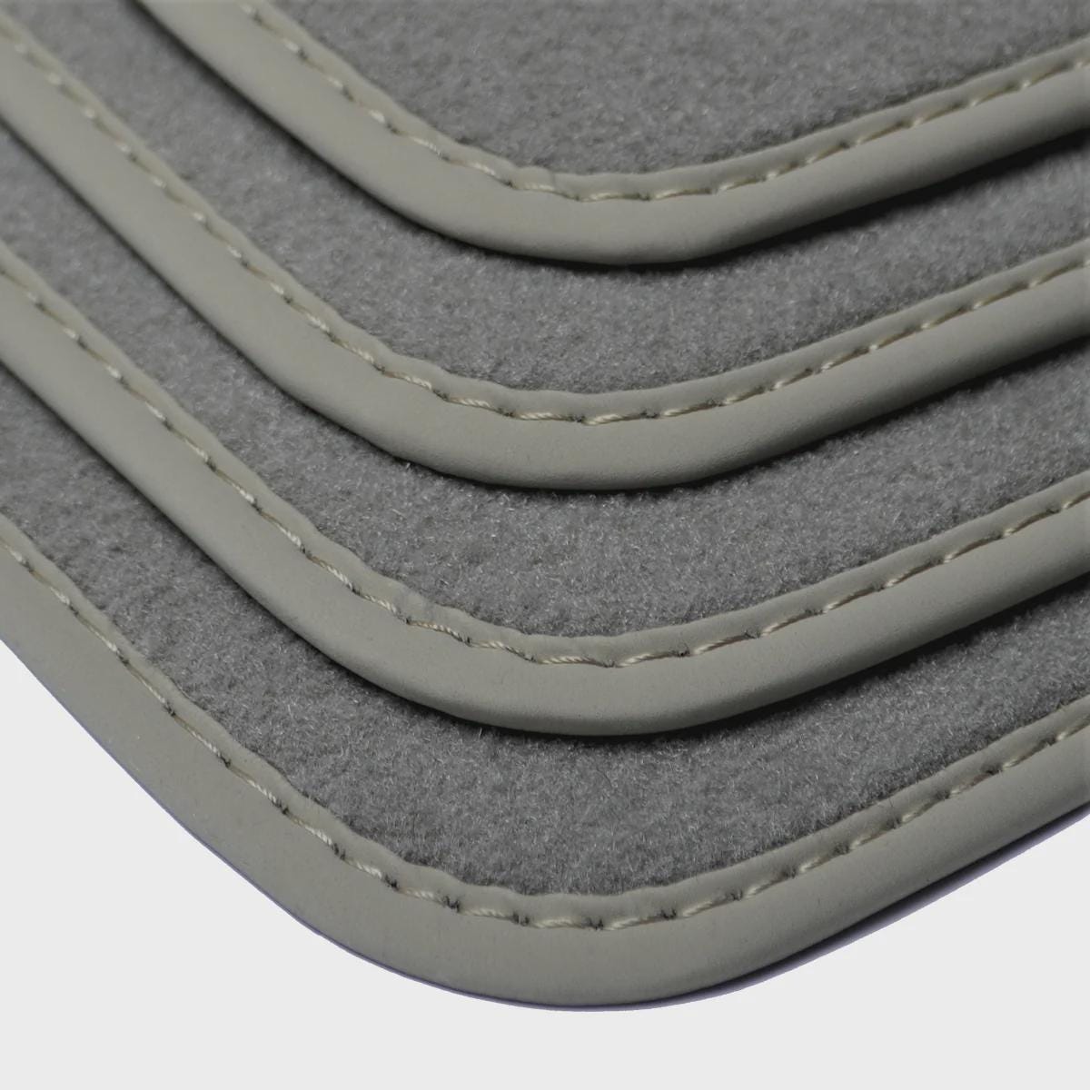 Mercedes C-Class Floor Mats 2016-2023 – Coupe C205 – Light Gray