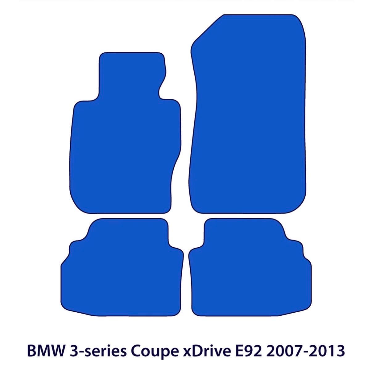 BMW 3-Series Coupé Floor Mats 2007-2013 – xDrive E92 – Sportline