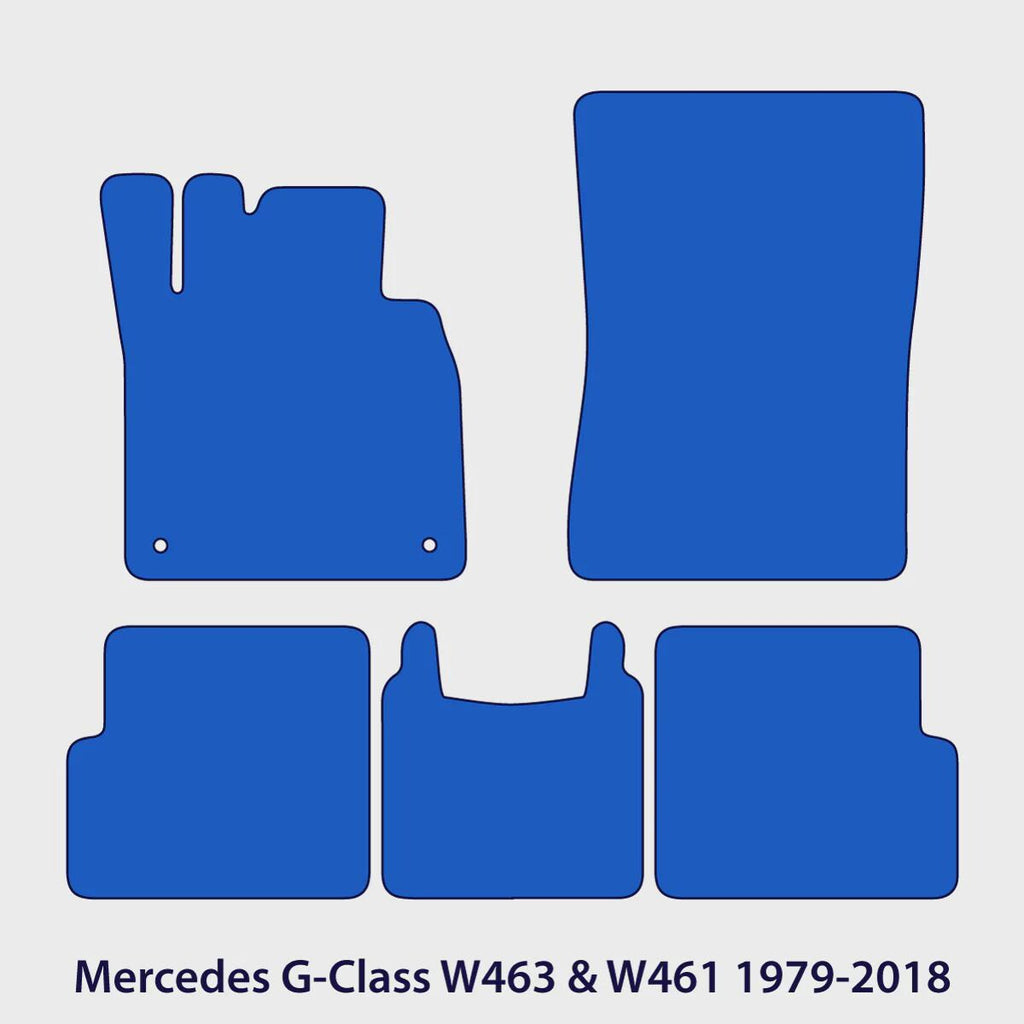 Mercedes G-Class Velour Floor Mats 1979-2018 – W463 & W461 – Beige