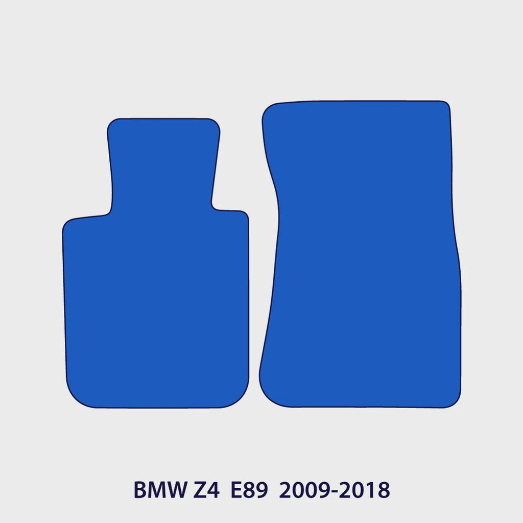 BMW Z4 Velour Floor Mats 2009-2018 – E89 – Black