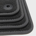 Jaguar XJ Velour Floor Mats – Short Wheelbase 2010-2019 X351 – Black