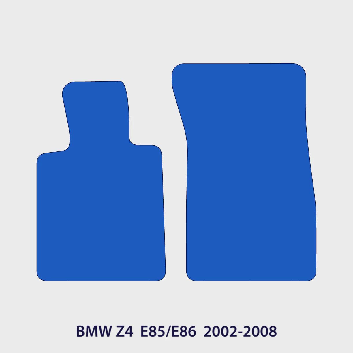 BMW Z4 Velour Floor Mats 2002-2008 – E85/E86 – M Stitching
