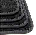 Mitsubishi Lancer Evolution 8 & 9 Velour Floor Mats 2003-2006 – Black