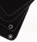 Saab 9-3 Convertible Velour Floor Mats 2004-2011 – Black