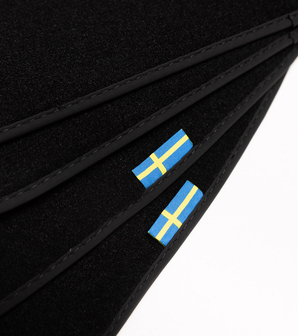 Volvo V40 Floor Mats - 2012-2021 - Flag Tag